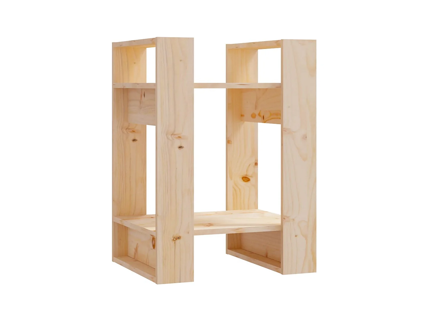 Christine-Louise  Bibliothèque/Séparateur de pièce 41x35x57 cm Pin massif