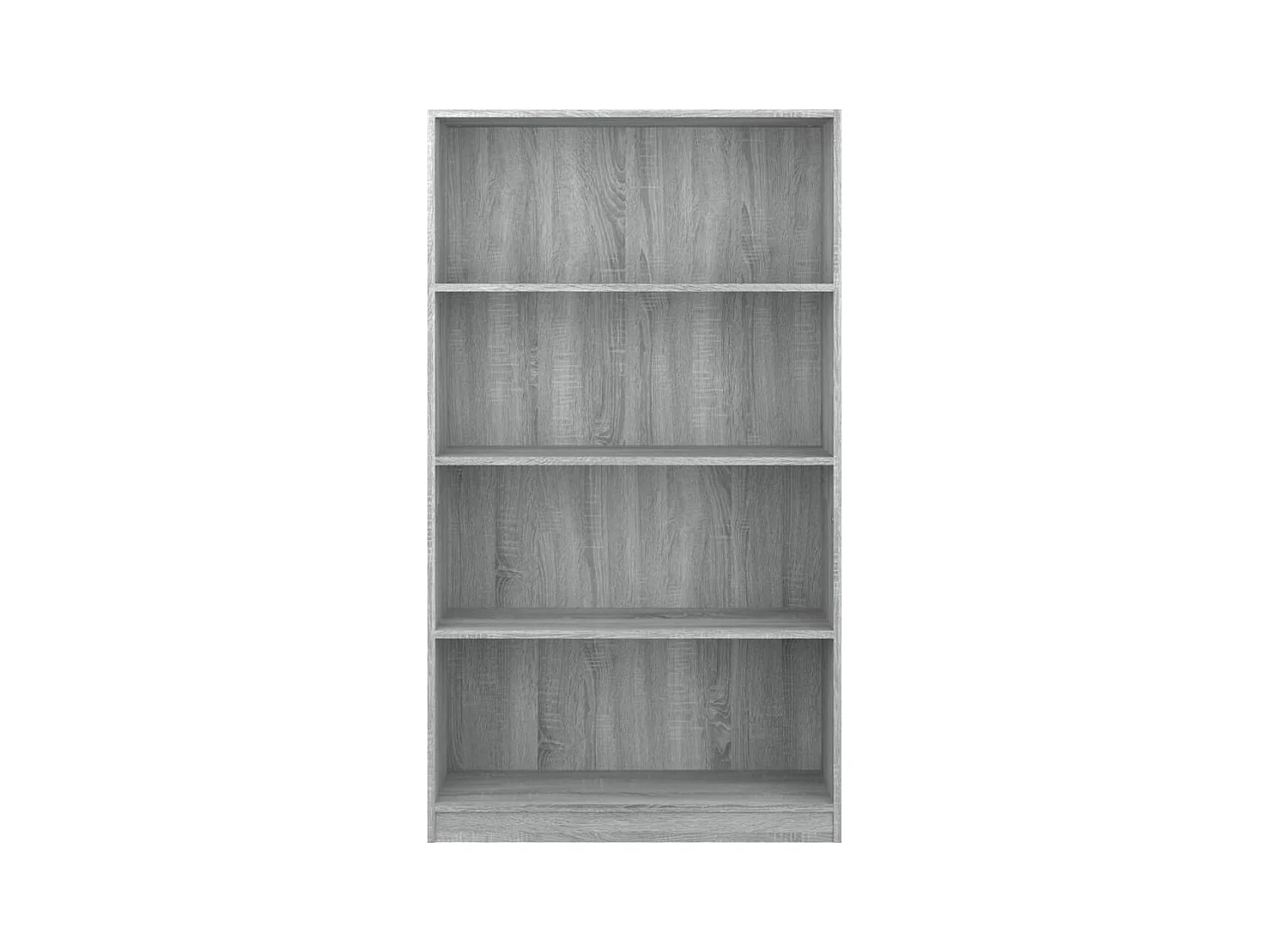 Jairo  Bibliothèque 4 niveaux Sonoma gris 80x24x142 cm