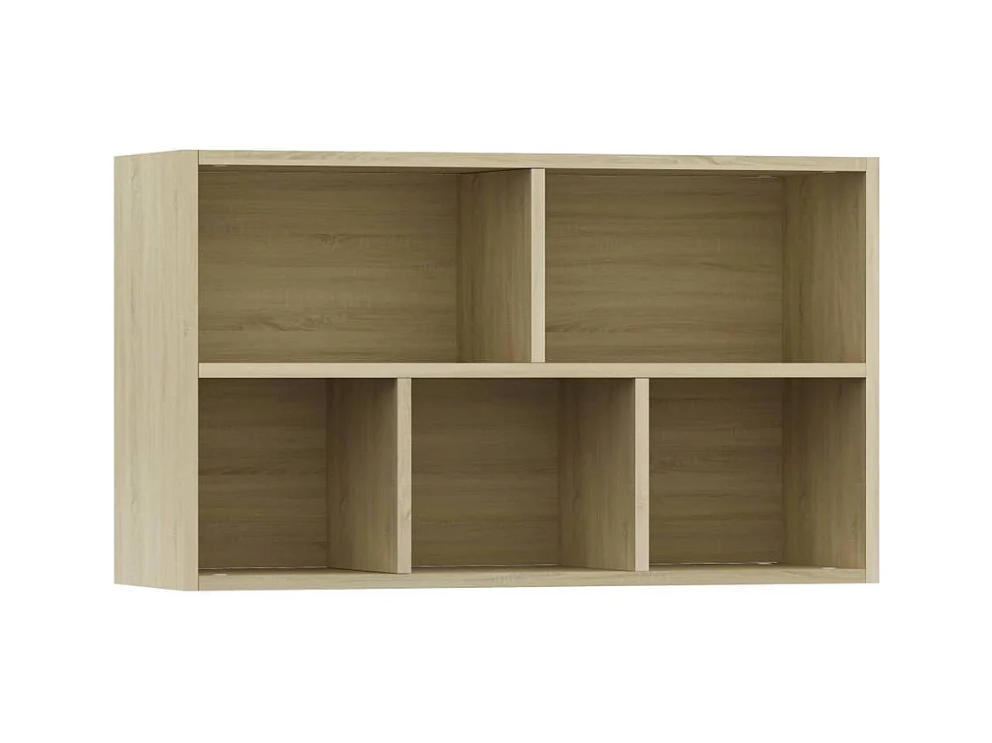 Prolenta Premium -  Estantería/Aparador madera contrachapada color roble 50x25x80cm