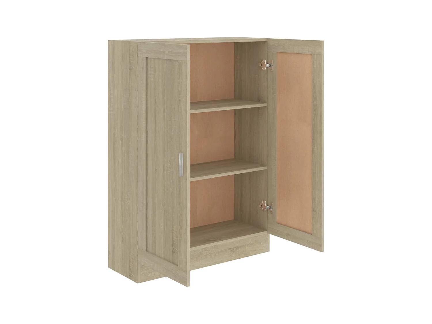 Krimpen aan den IJssel  Bibliothèque Chêne sonoma 82,5x30,5x115 cm Bois d'ingénierie