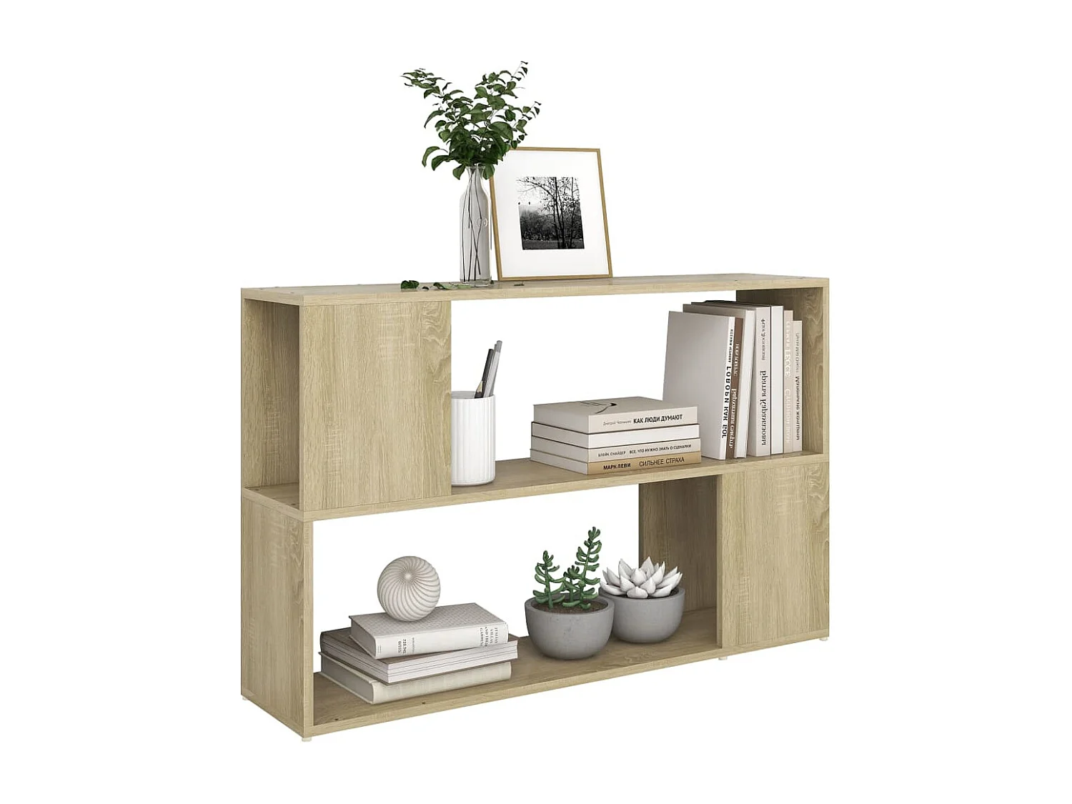 Norman  Bibliothèque Chêne Sonoma 100x24x63 cm Bois d'ingénierie