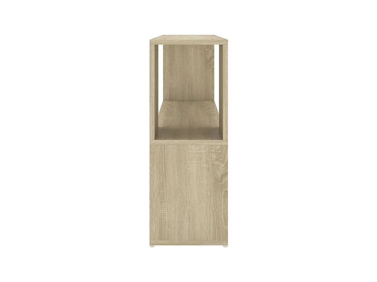 Norman  Librería de madera contrachapada roble Sonoma 100x24x63 cm
