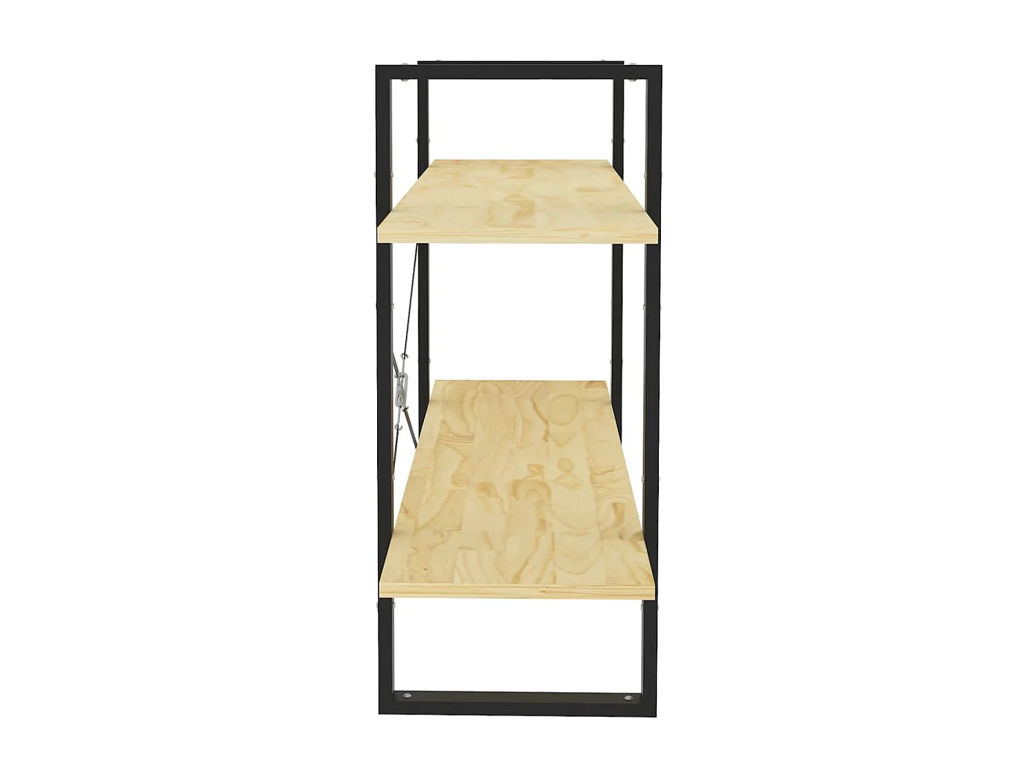 Gitana  Bibliothèque à 2 niveaux 100x30x70 cm Bois de pin massif