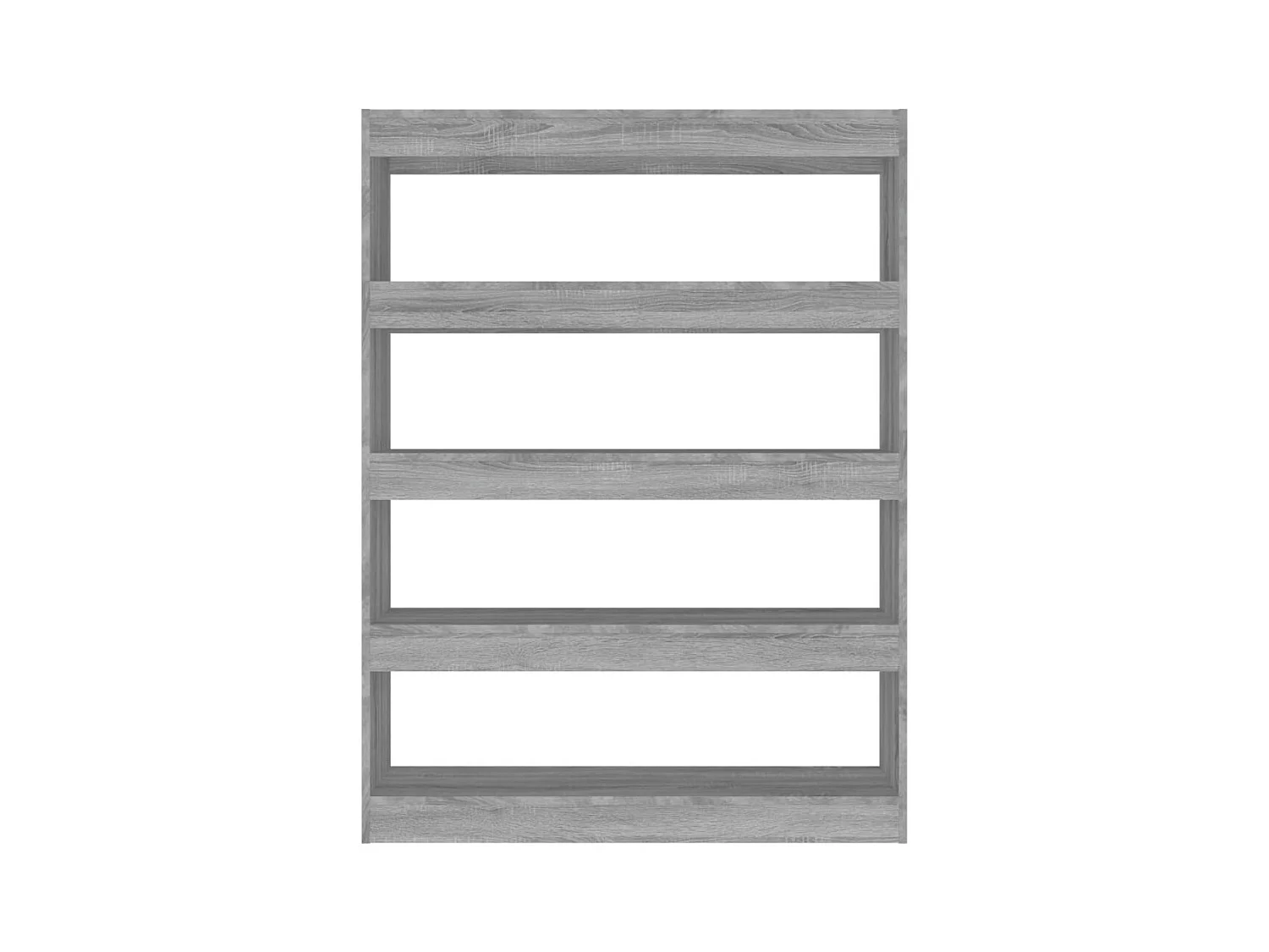 Gyrella  Bibliothèque/Séparateur de pièce sonoma gris 100x30x135 cm