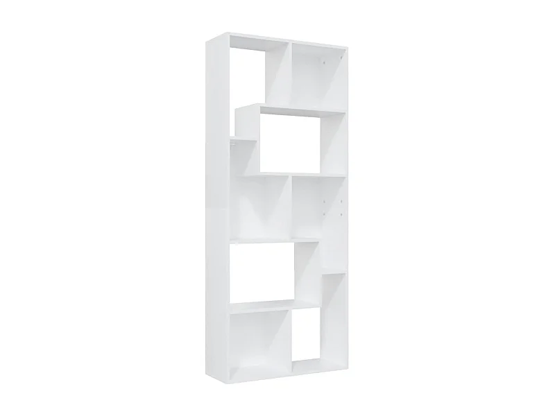 Burtonsville  Boekenkast 67x24x161 cm bewerkt hout wit