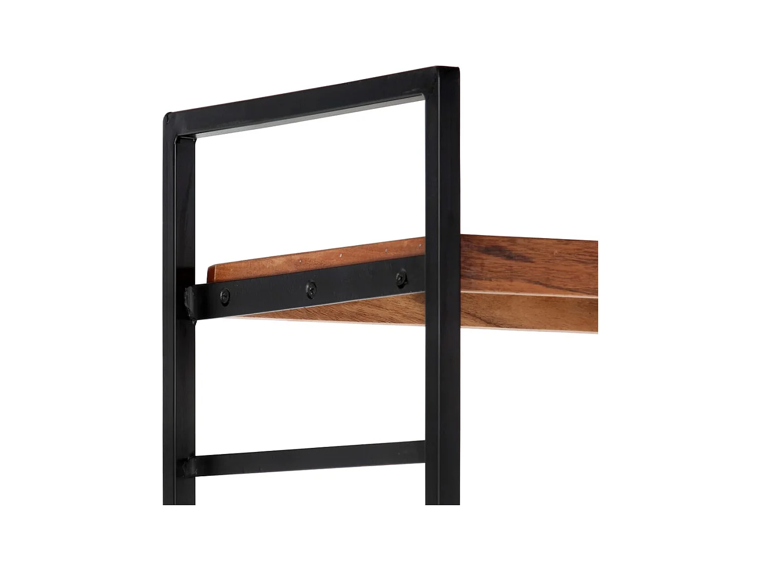 Ardrossan  Bibliothèque à 4 niveaux 124x30x180 cm Bois d'acacia massif