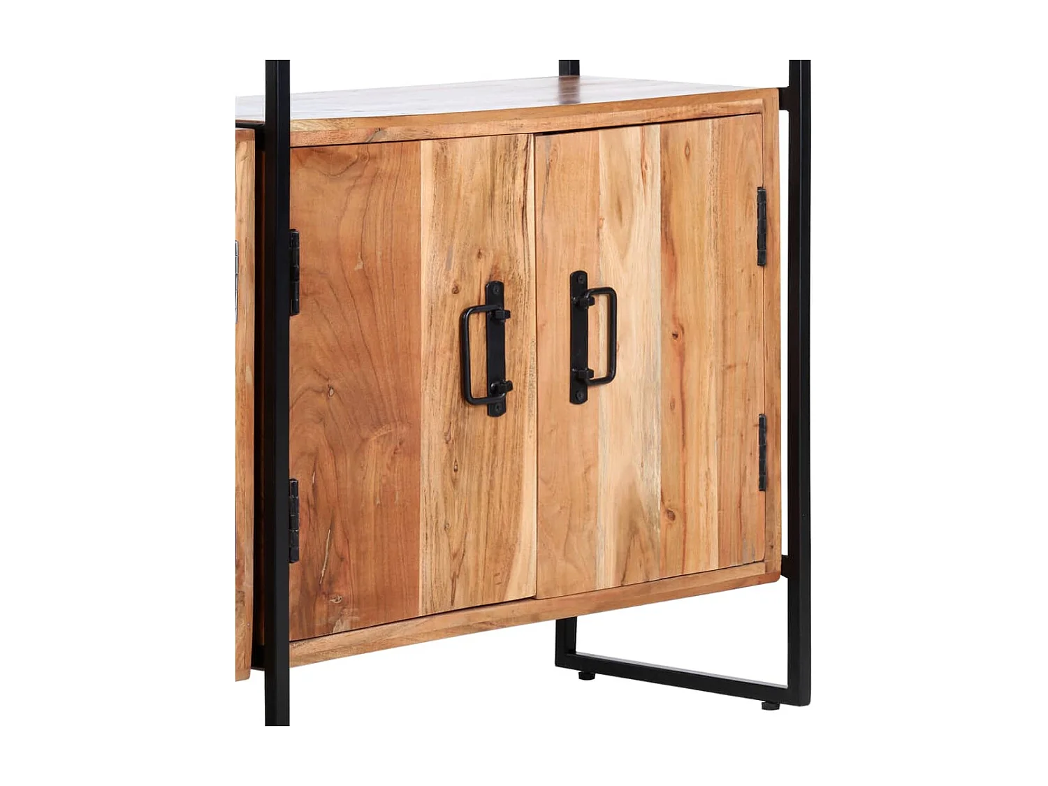 Ardrossan  Bibliothèque à 4 niveaux 124x30x180 cm Bois d'acacia massif