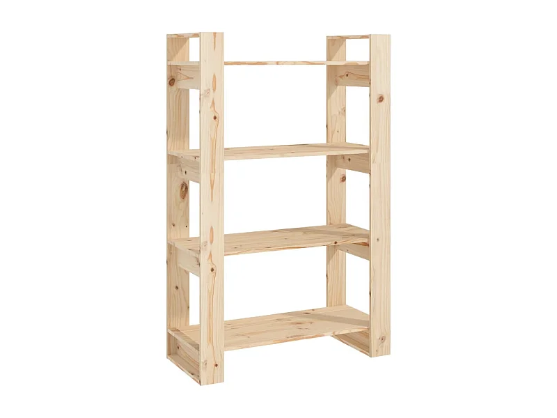 Orven  Bibliothèque/Séparateur de pièce 80x35x125 cm Pin massif