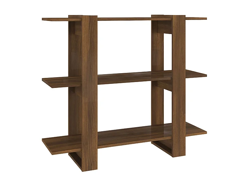 Corydon  Boekenkast/kamerscherm 100x30x87 cm bruin eikenkleur