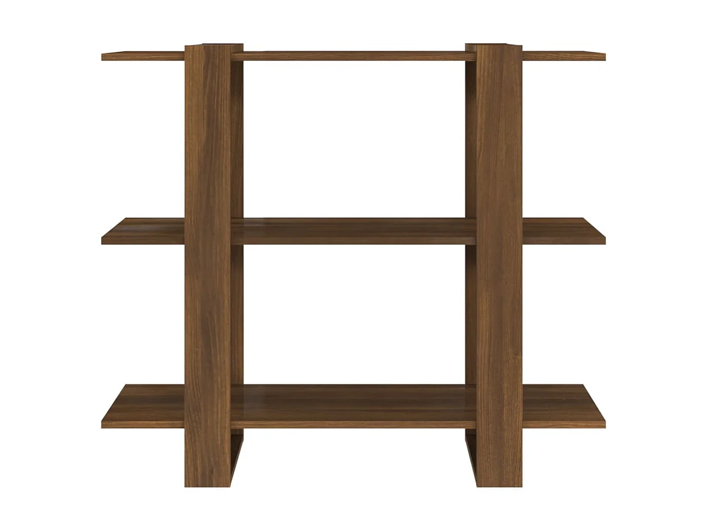 Corydon  Bibliothèque/Séparateur de pièce Chêne marron 100x30x87 cm