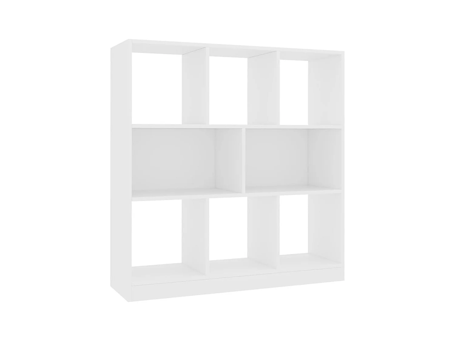 Avenra  Bibliothèque Blanc 97,5x29,5x100 cm Bois d'ingénierie
