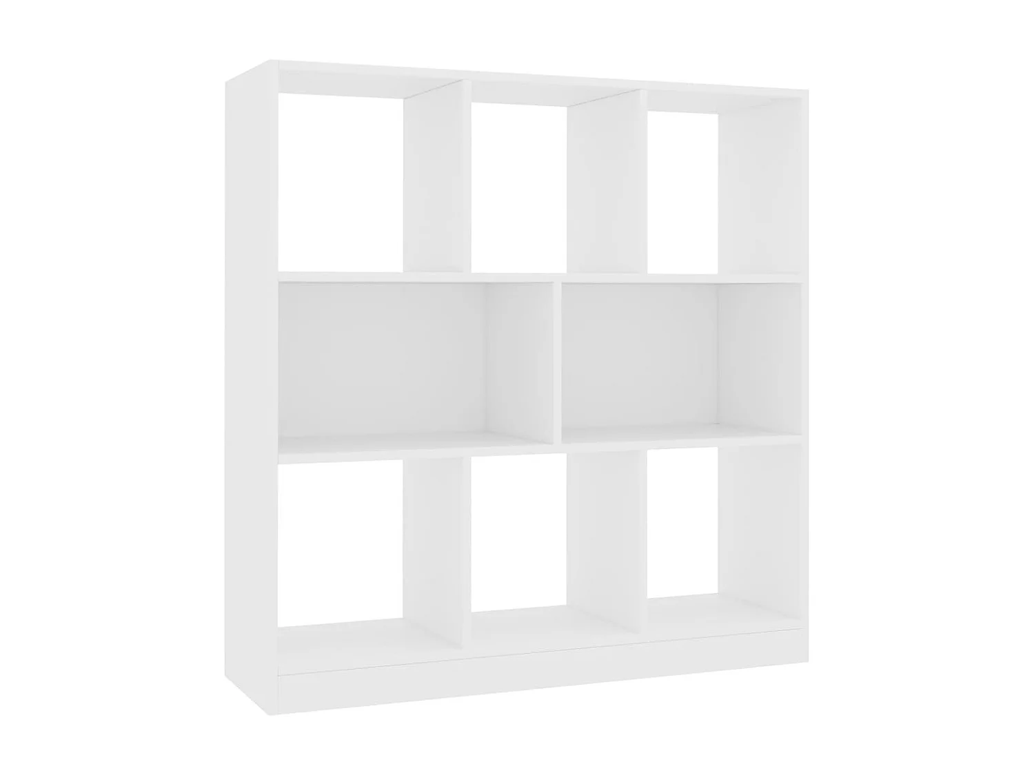 Avenra  Bibliothèque Blanc 97,5x29,5x100 cm Bois d'ingénierie