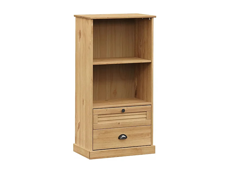 Gudvord  Bibliothèque VIGO 60x35x114,5 cm bois massif de pin