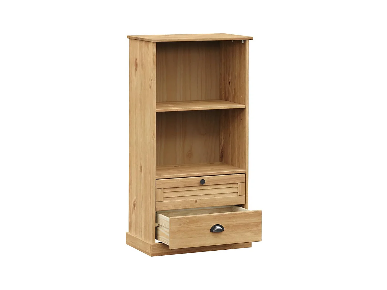 Gudvord  Bibliothèque VIGO 60x35x114,5 cm bois massif de pin
