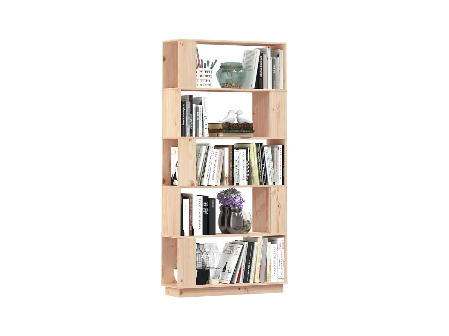 Stian  Bibliothèque/Séparateur de pièce 80x25x163,5 cm Pin solide