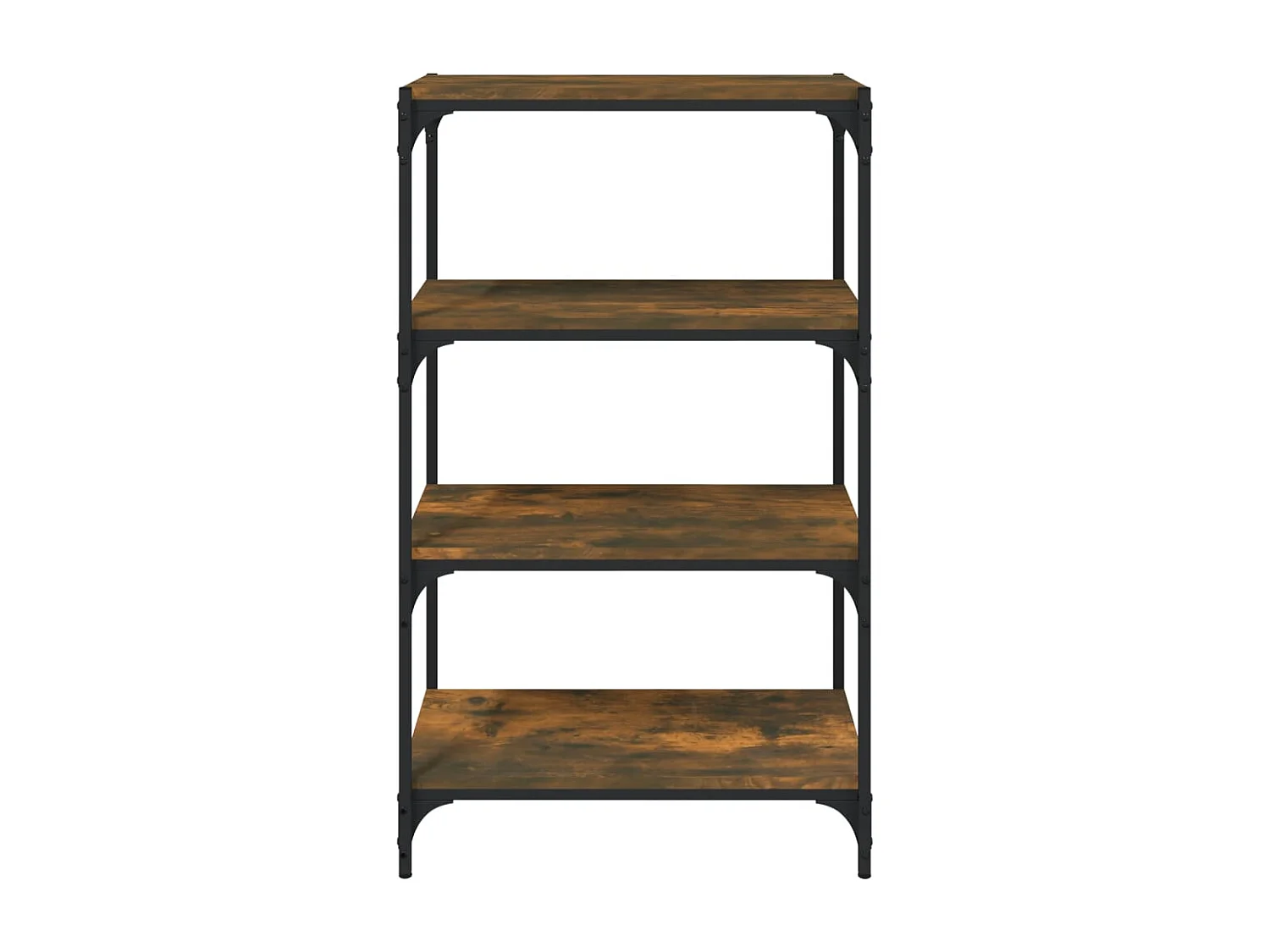 Ventura  Bibliothèque Chêne fumé 60x33x100 cm Bois d'ingénierie