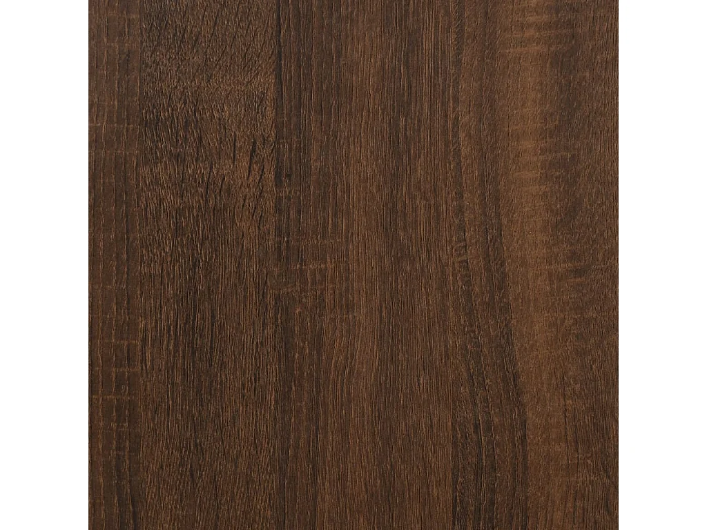 Niels  Bibliothèque Chêne marron 45x24x160 cm Bois d'ingénierie