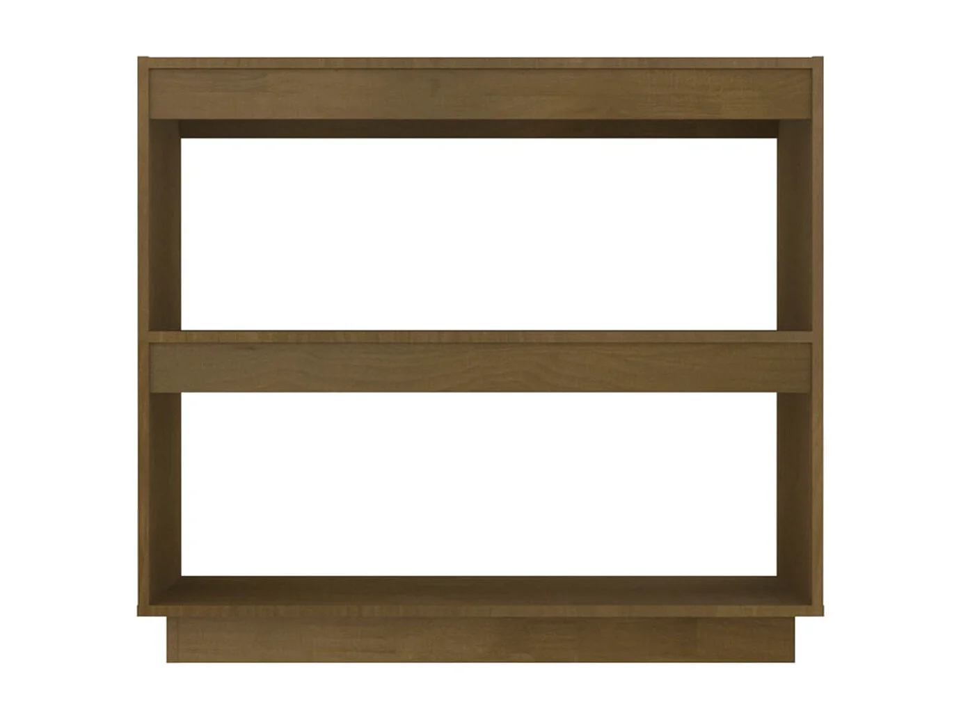 Alisha  Bibliothèque Marron miel 80x35x71 cm Bois de pin massif