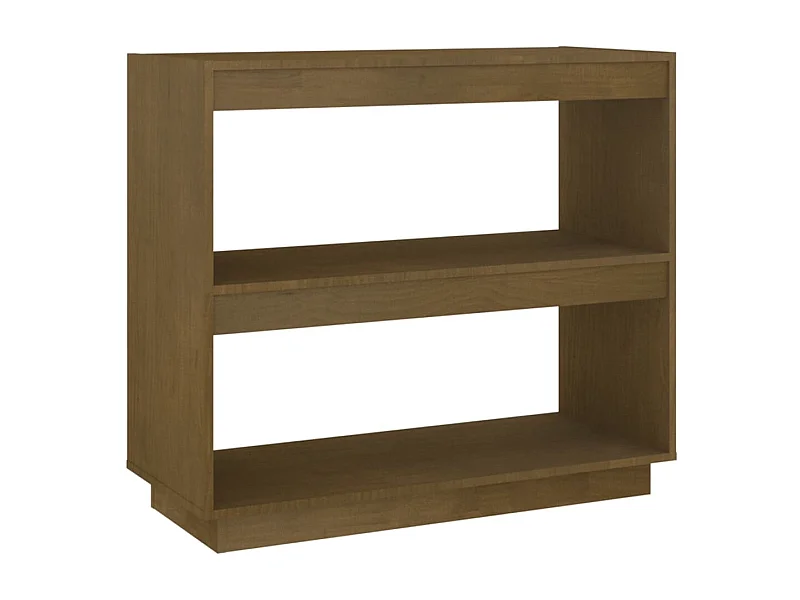 Alisha  Bibliothèque Marron miel 80x35x71 cm Bois de pin massif