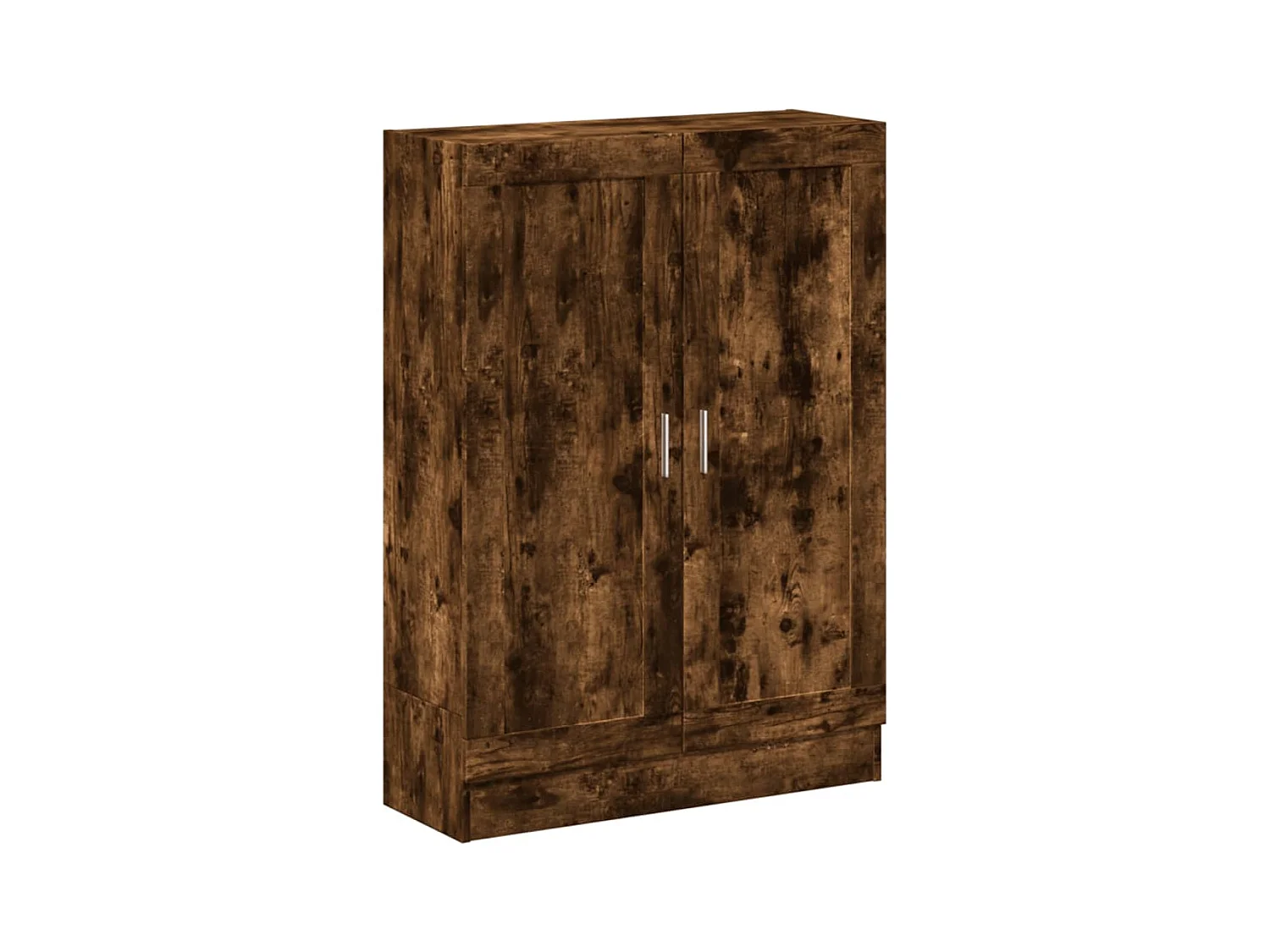 Krimpen aan den IJssel  Armario libros madera de ingeniería roble humo 82,5x30,5x115 cm