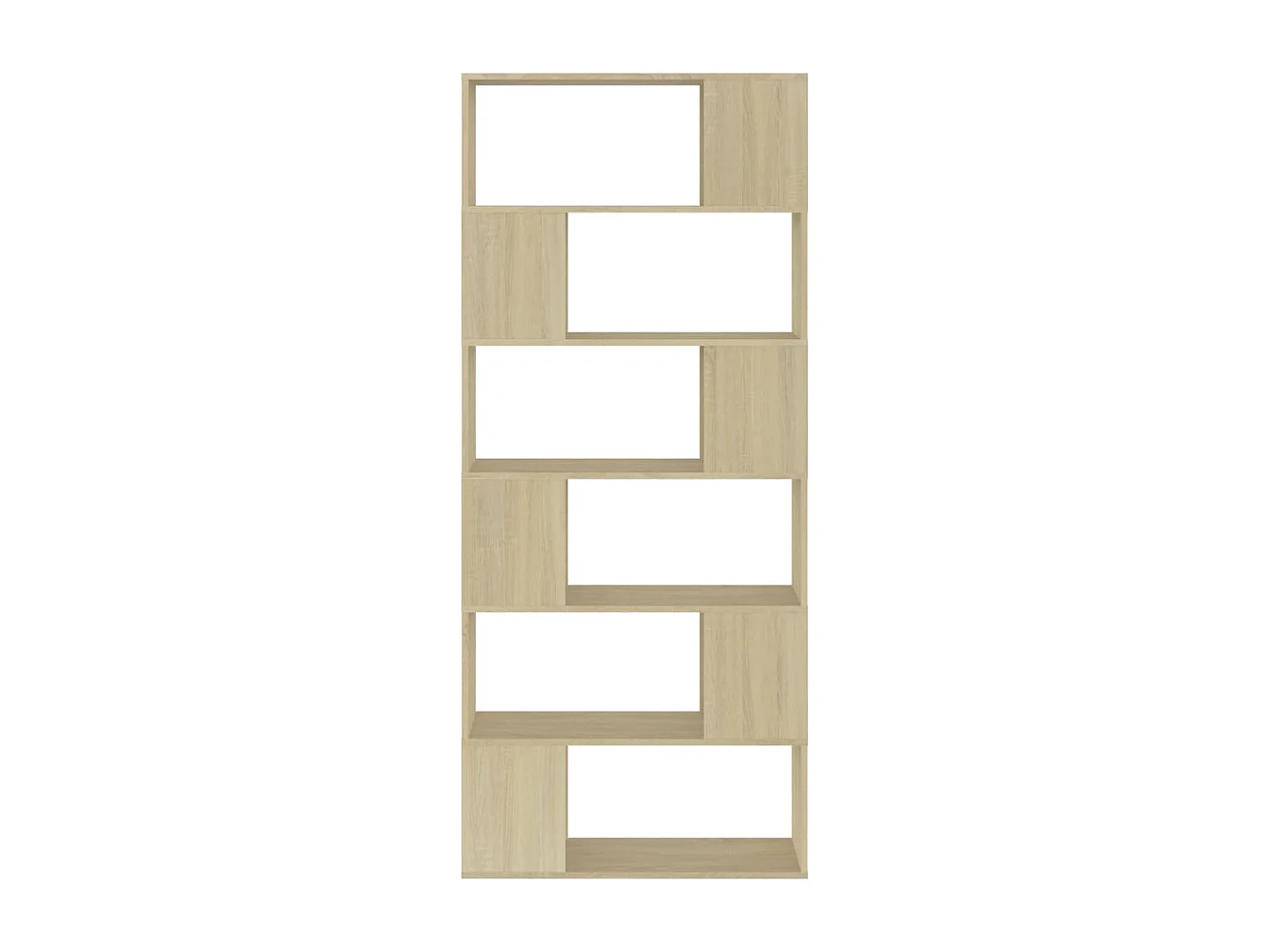 Norman  Bibliothèque/Séparateur de pièce Chêne sonoma Bois d'ingénierie