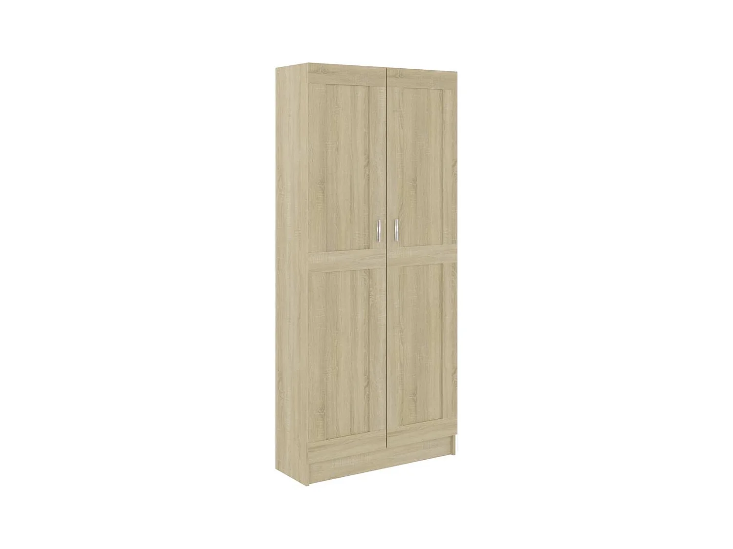 Krimpen aan den IJssel  Bibliothèque Chêne sonoma 82,5x30,5x185,5 cm Bois d'ingénierie