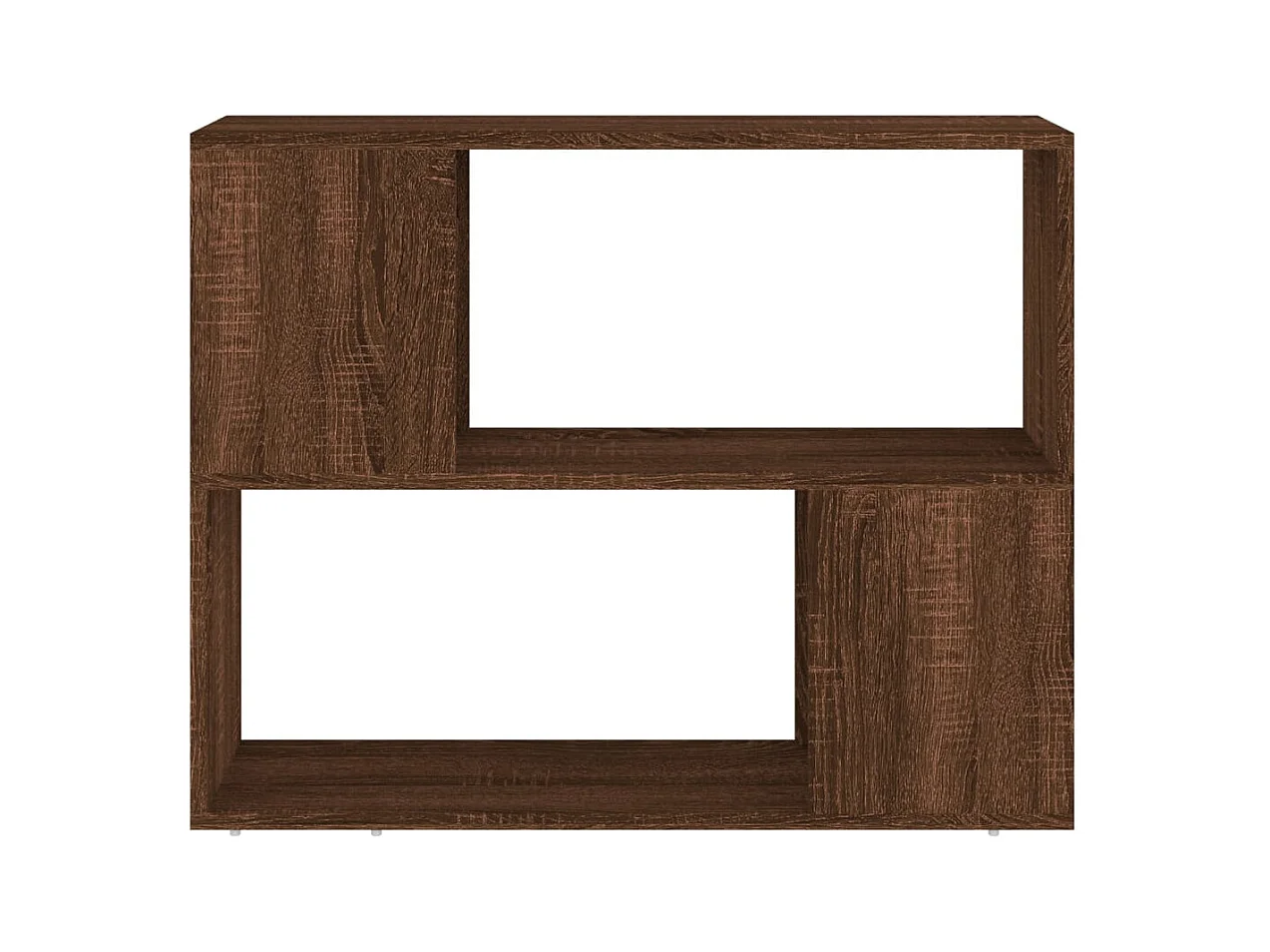 Norman  Bibliothèque/Séparateur de pièce Chêne marron 80x24x63 cm