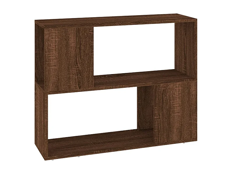 Norman  Bibliothèque/Séparateur de pièce Chêne marron 80x24x63 cm