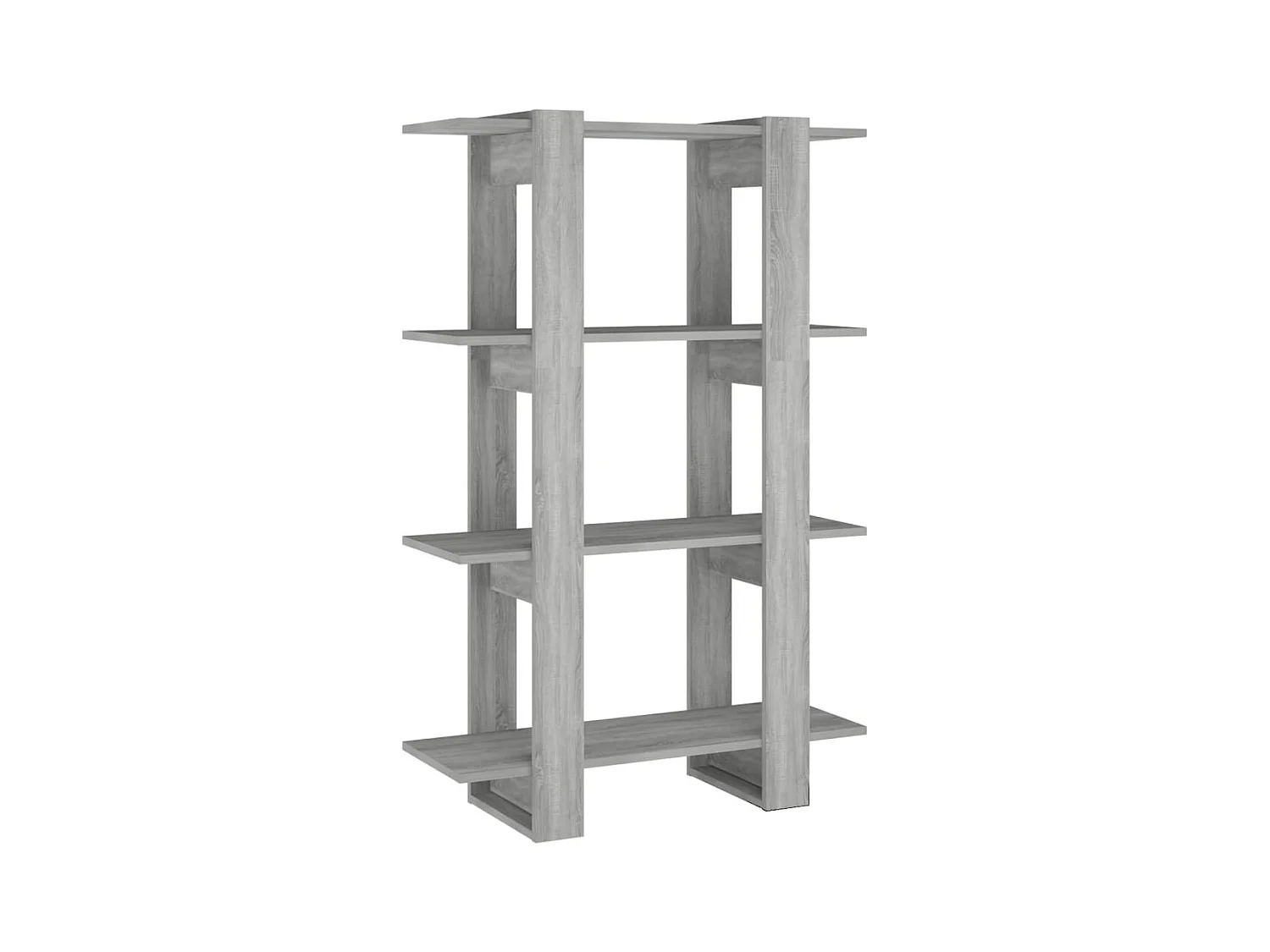 Soledad  Bibliothèque/Séparateur de pièce Sonoma gris 80x30x123,5 cm