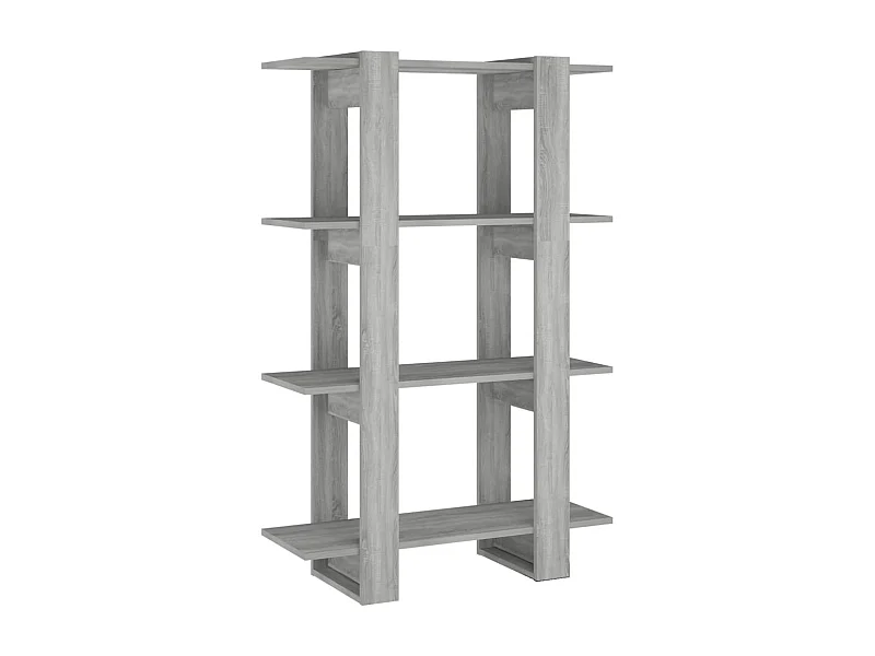 Soledad  Bibliothèque/Séparateur de pièce Sonoma gris 80x30x123,5 cm