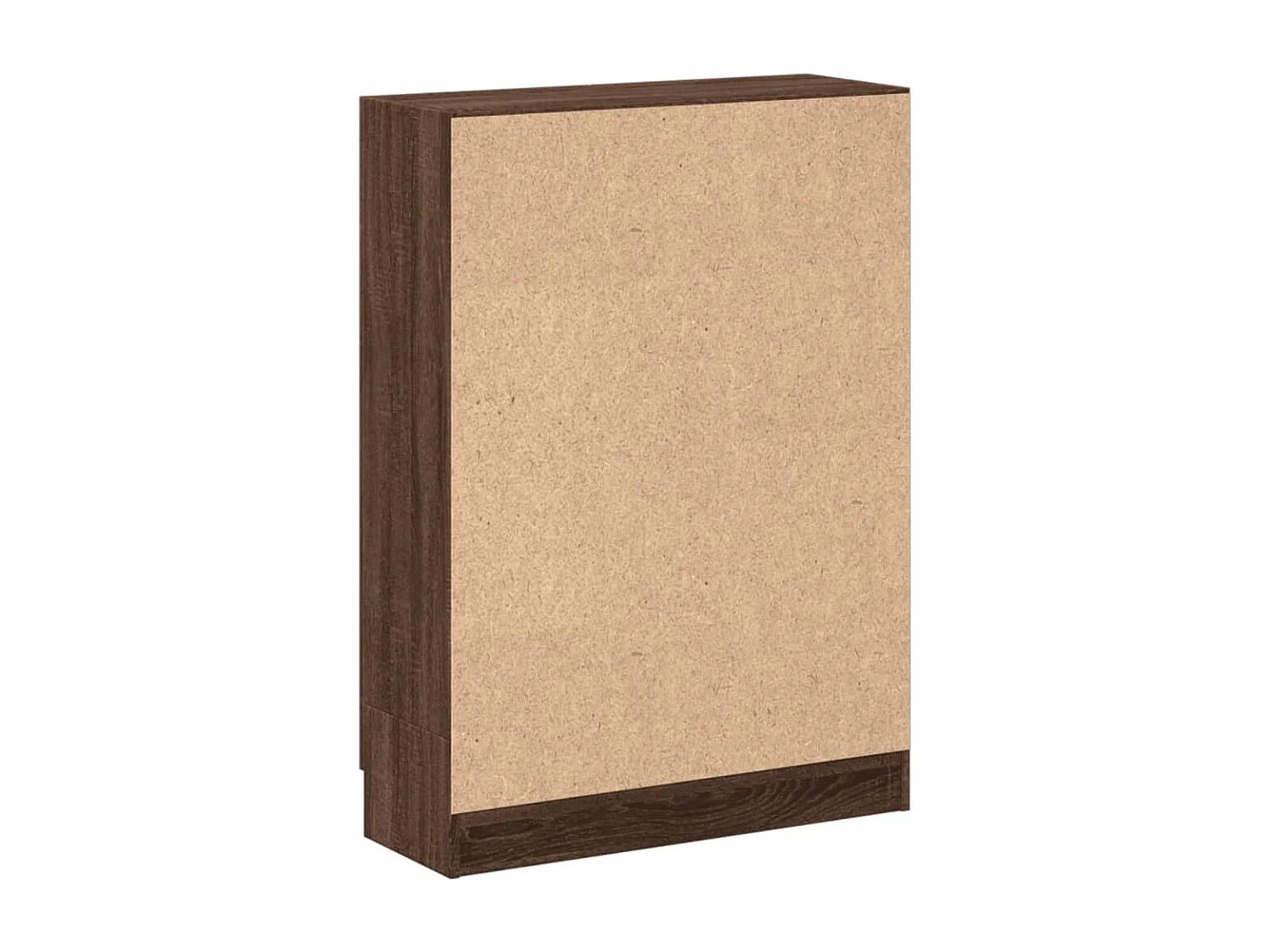 Krimpen aan den IJssel  Bibliothèque chêne marron 82,5x30,5x115 cm bois d'ingénierie