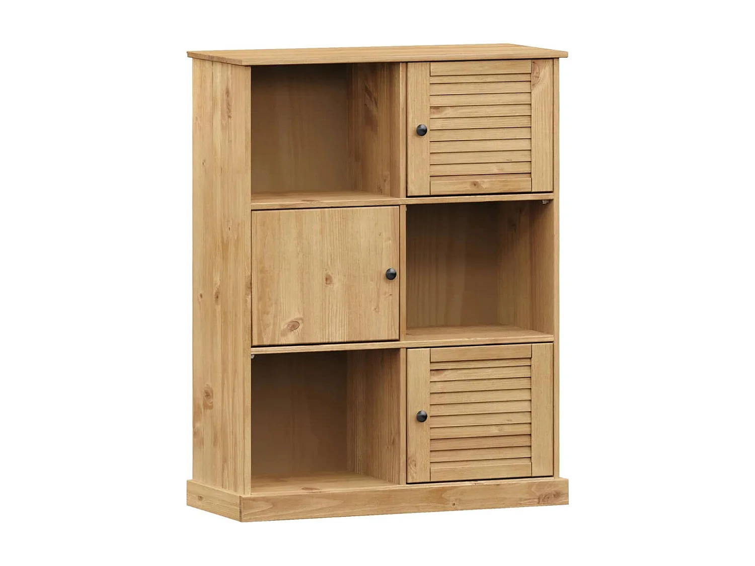 Prolenta Premium -  Librería VIGO madera maciza de pino 90x35x114,5 cm