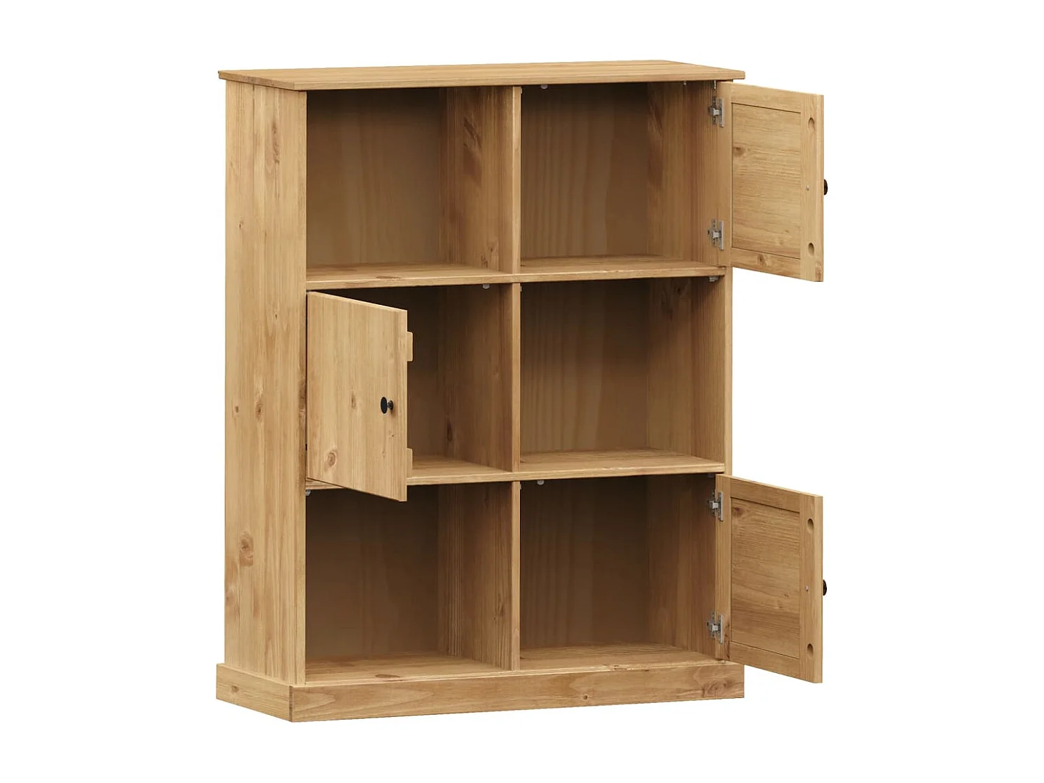 Prolenta Premium -  Librería VIGO madera maciza de pino 90x35x114,5 cm