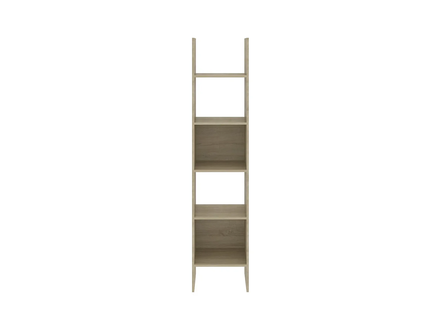 Vamdrup  Bibliothèque Chêne sonoma 40x35x180 cm Bois d’ingénierie