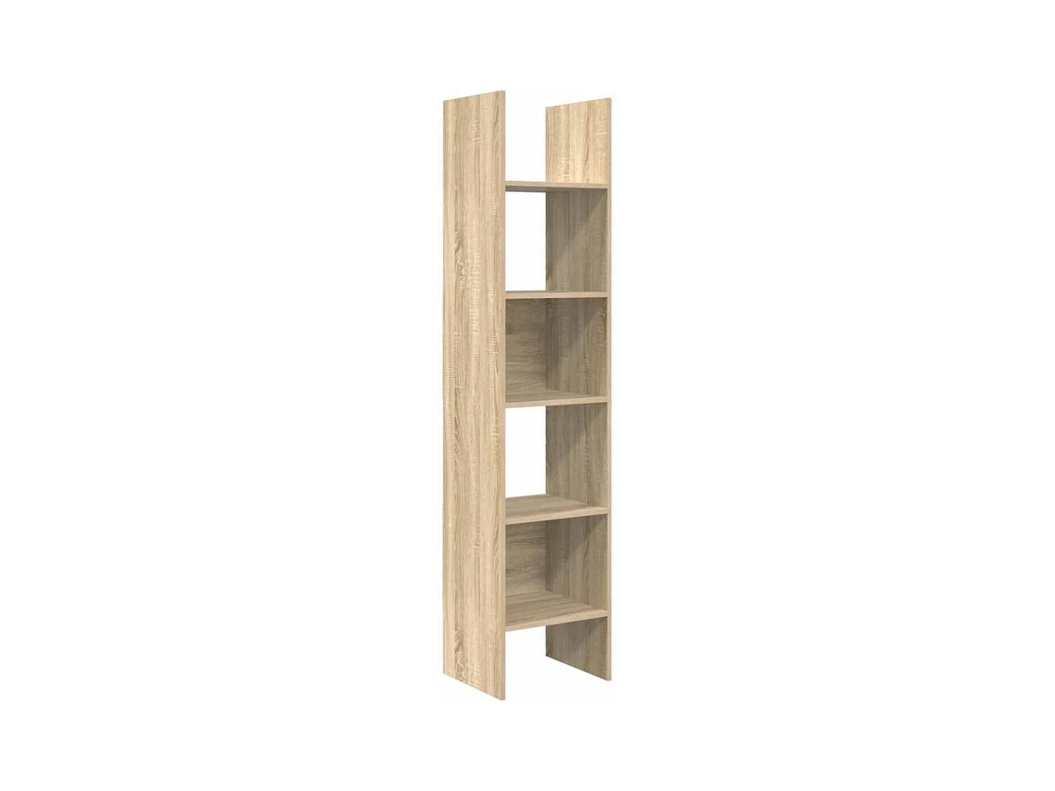 Vamdrup  Estantería madera contrachapada color roble Sonoma 40x35x180 cm