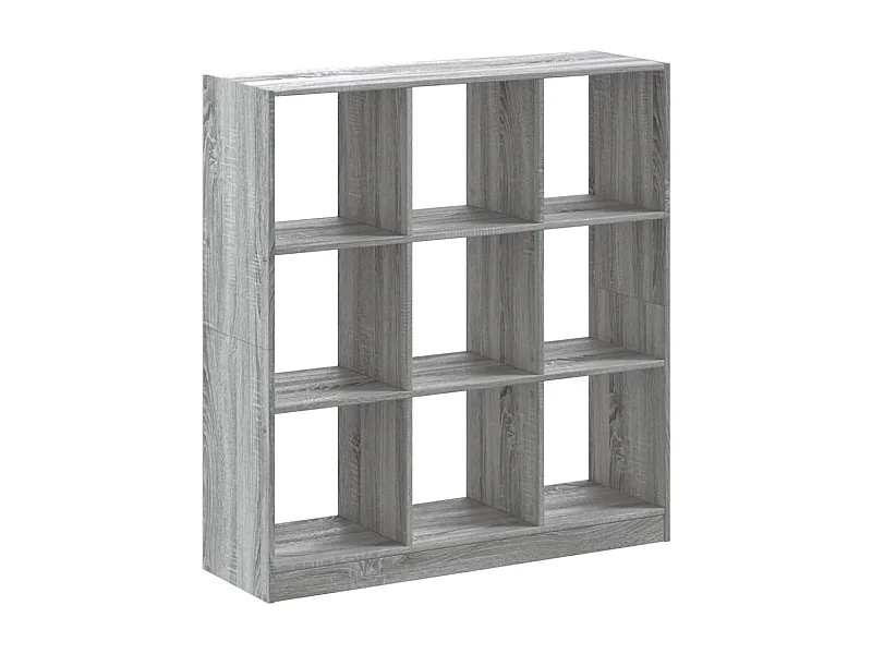 Zico  Bibliothèque sonoma gris 102x32x108 cm bois d'ingénierie