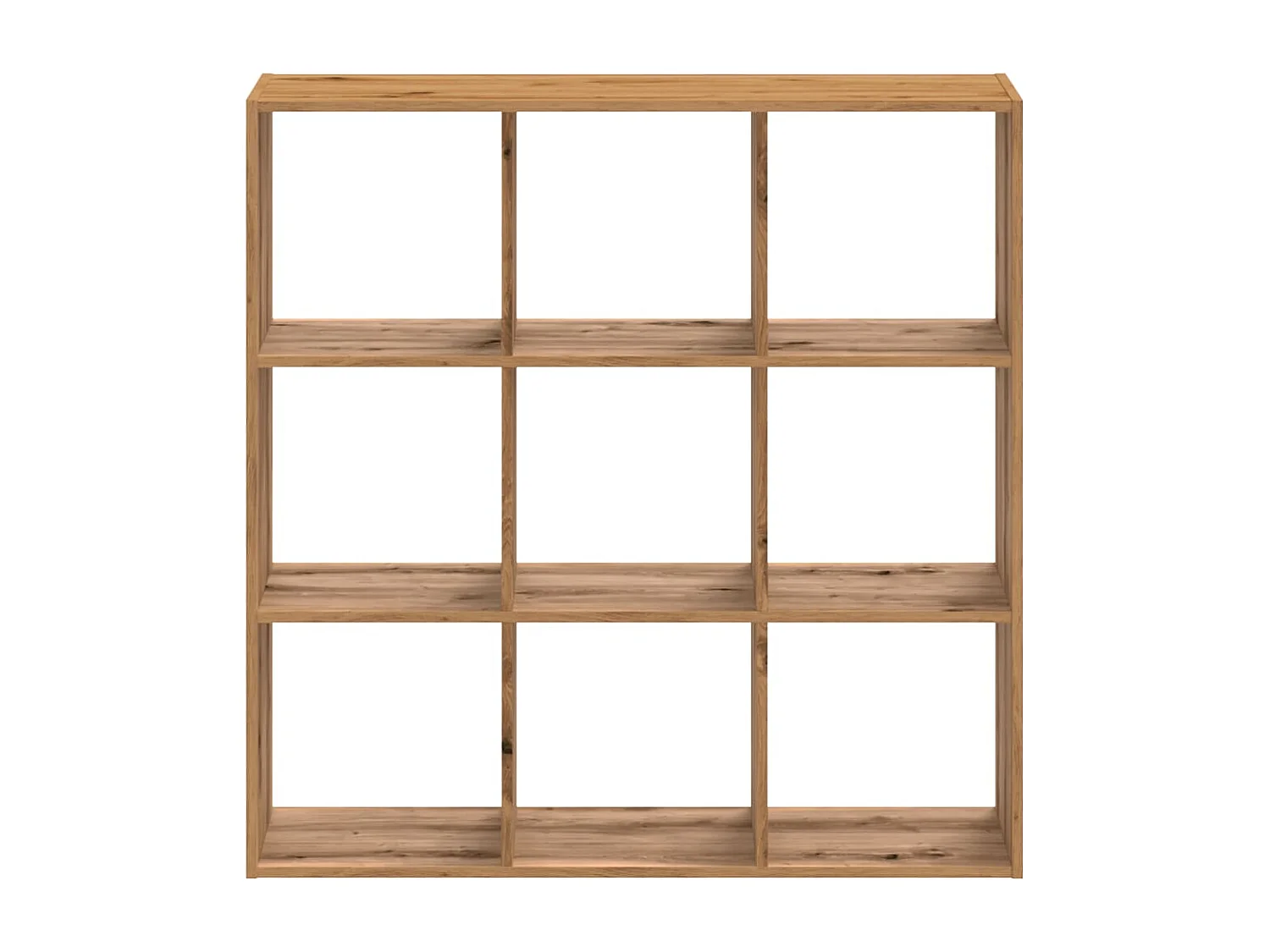 Digna  Estantería de madera de ingeniería roble artesano 102x32x102 cm