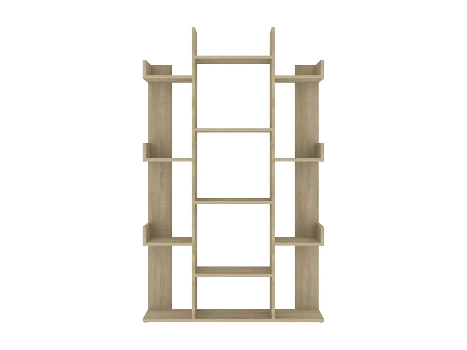 Candler  Bibliothèque Chêne Sonoma 86x25,5x140 cm Bois d’ingénierie