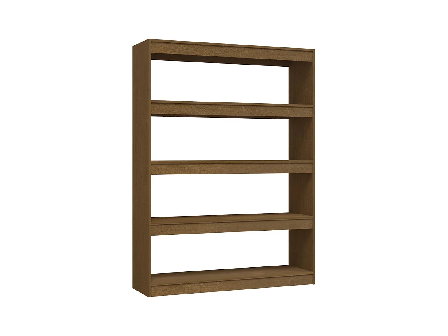 Centerville  Bibliothèque/Séparateur de pièce Marron miel 100x30x135,5cm Pin