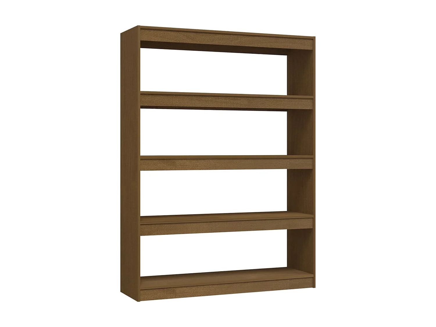 Centerville  Bibliothèque/Séparateur de pièce Marron miel 100x30x135,5cm Pin