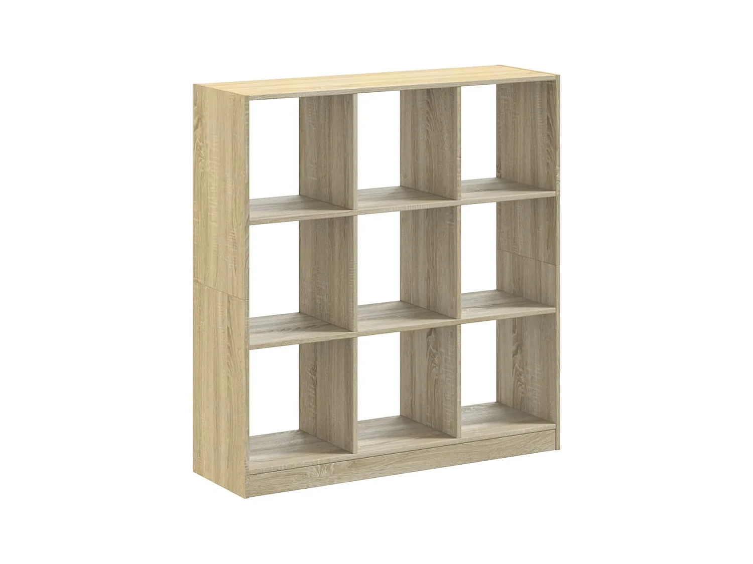Zico  Estantería de madera de ingeniería roble Sonoma 102x32x108 cm