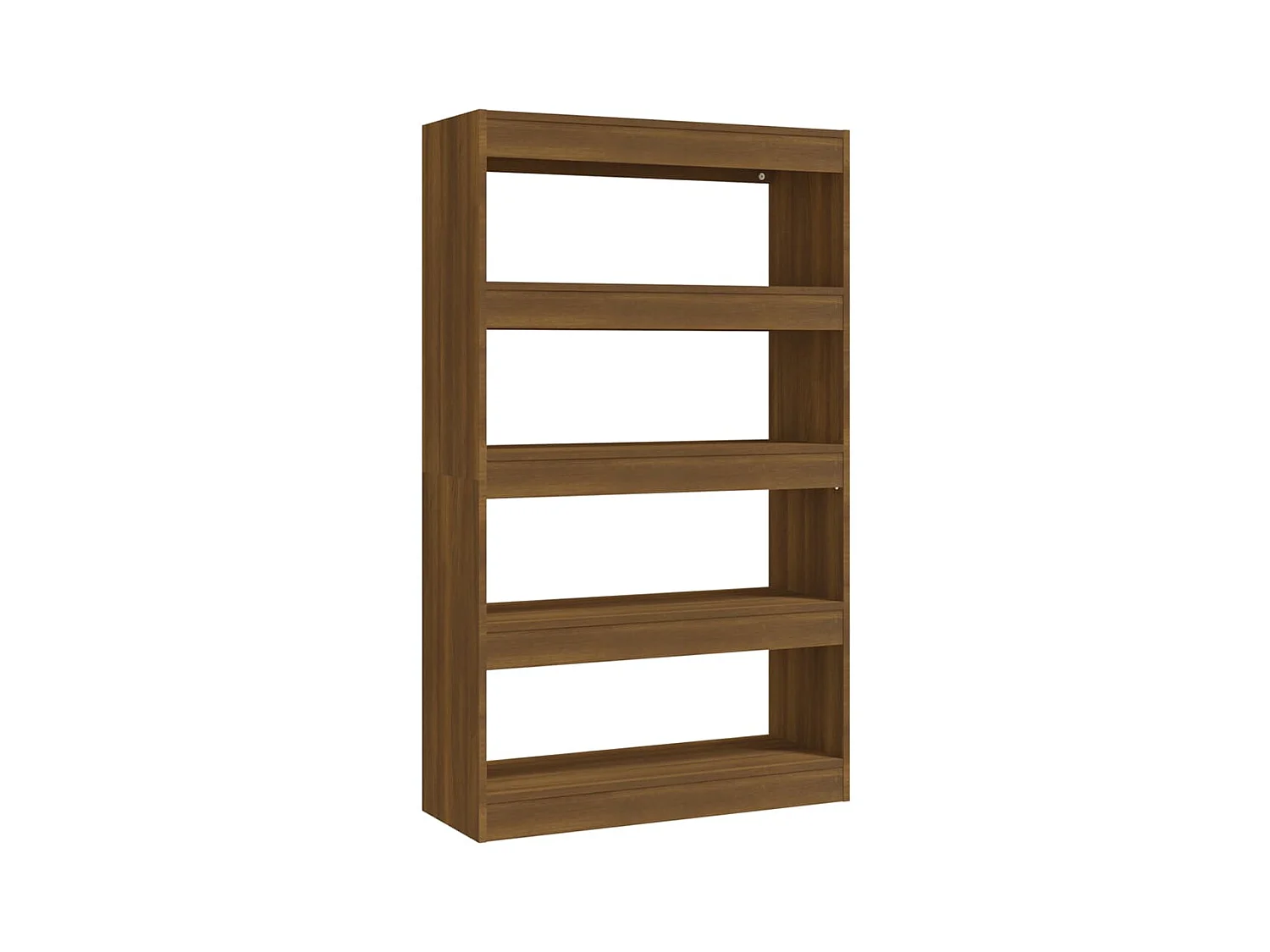 Crescent Springs  Estantería/divisor madera ingeniería marrón roble 80x30x135 cm