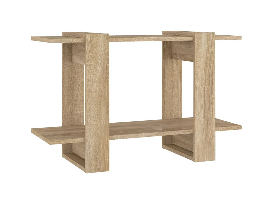 Wylorn  Estantería/divisor de espacios color roble Sonoma 80x30x51 cm