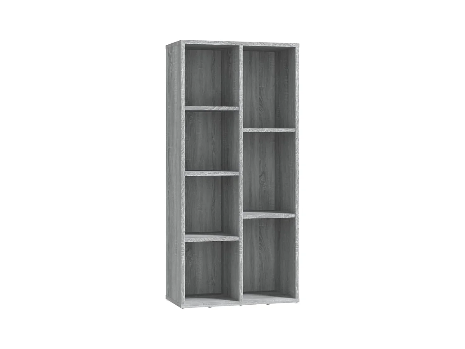 Puurs  Armoire à livres Sonoma gris 50x25x106 cm