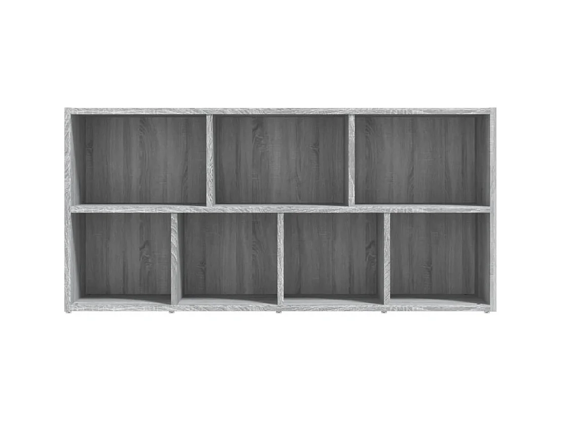 Puurs  Armoire à livres Sonoma gris 50x25x106 cm