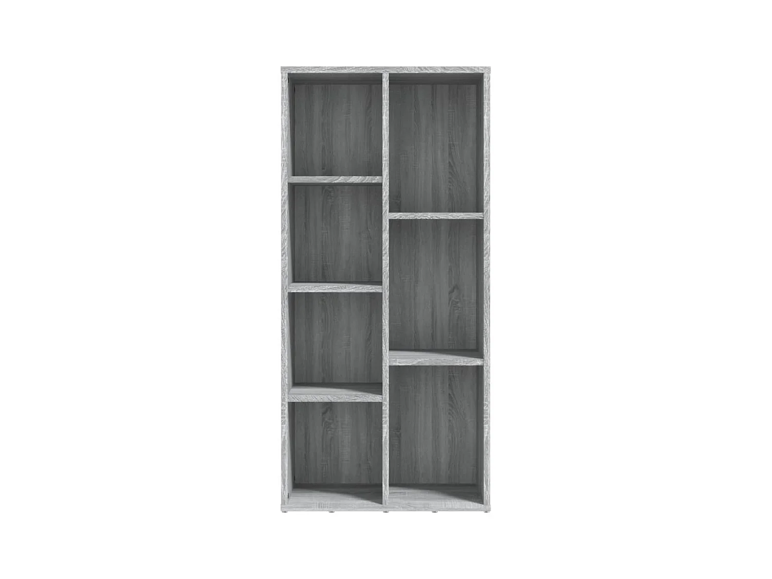 Puurs  Armoire à livres Sonoma gris 50x25x106 cm
