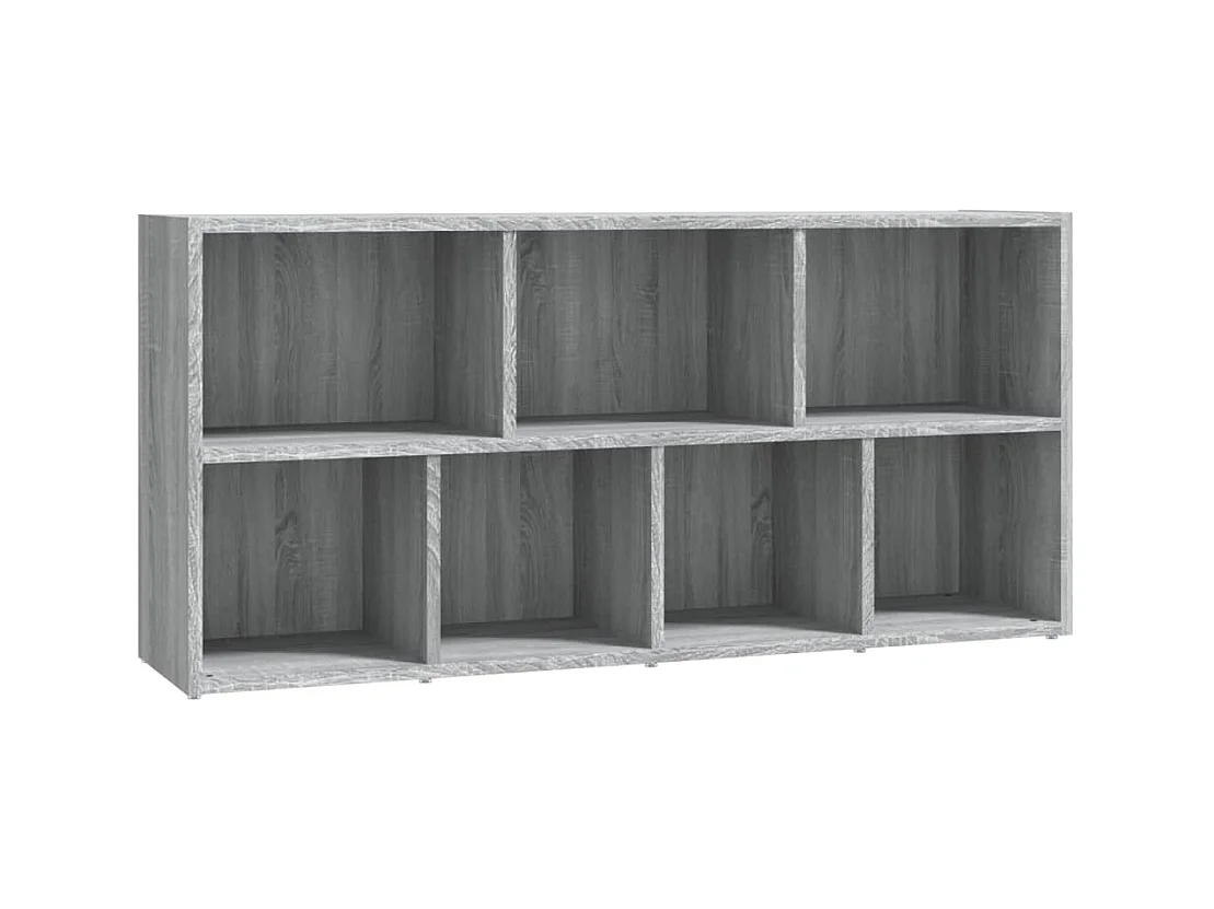 Puurs  Armoire à livres Sonoma gris 50x25x106 cm