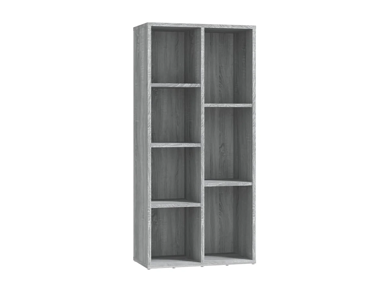 Puurs  Armoire à livres Sonoma gris 50x25x106 cm