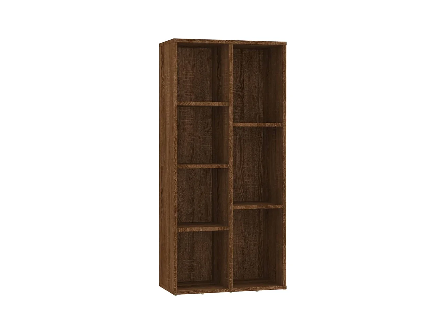 Puurs  Estantería color roble marrón 50x25x106 cm