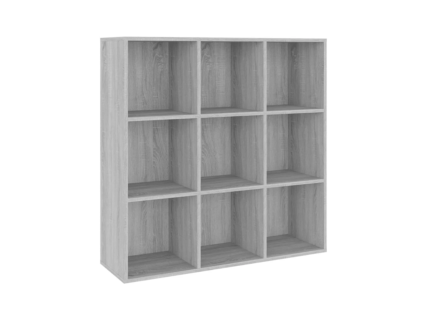 Wakarusa  Armoire à livres sonoma gris 98x29x97,5 cm